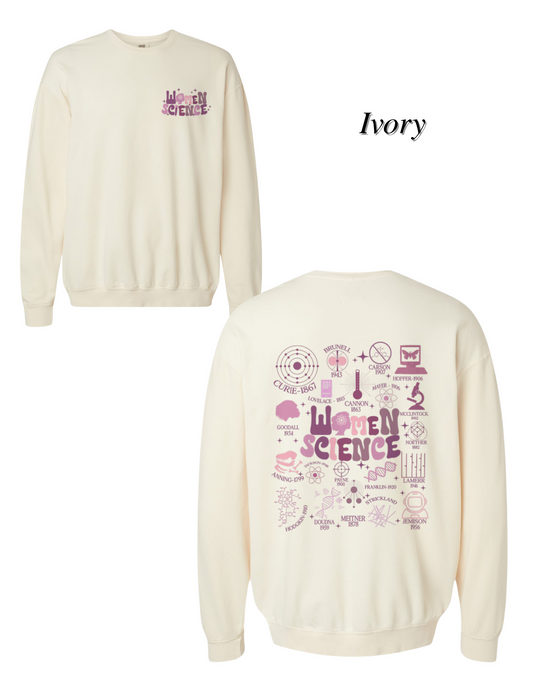 Women in Science Graphic Sweatshirt/Hoodie