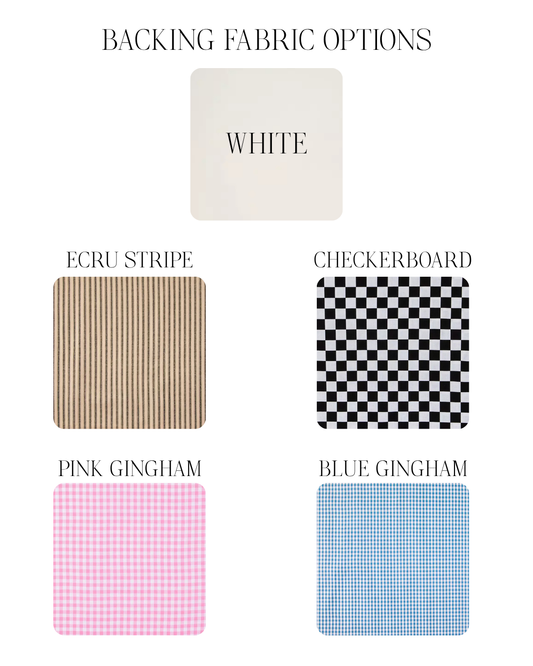 Square Baby Name Custom Banner