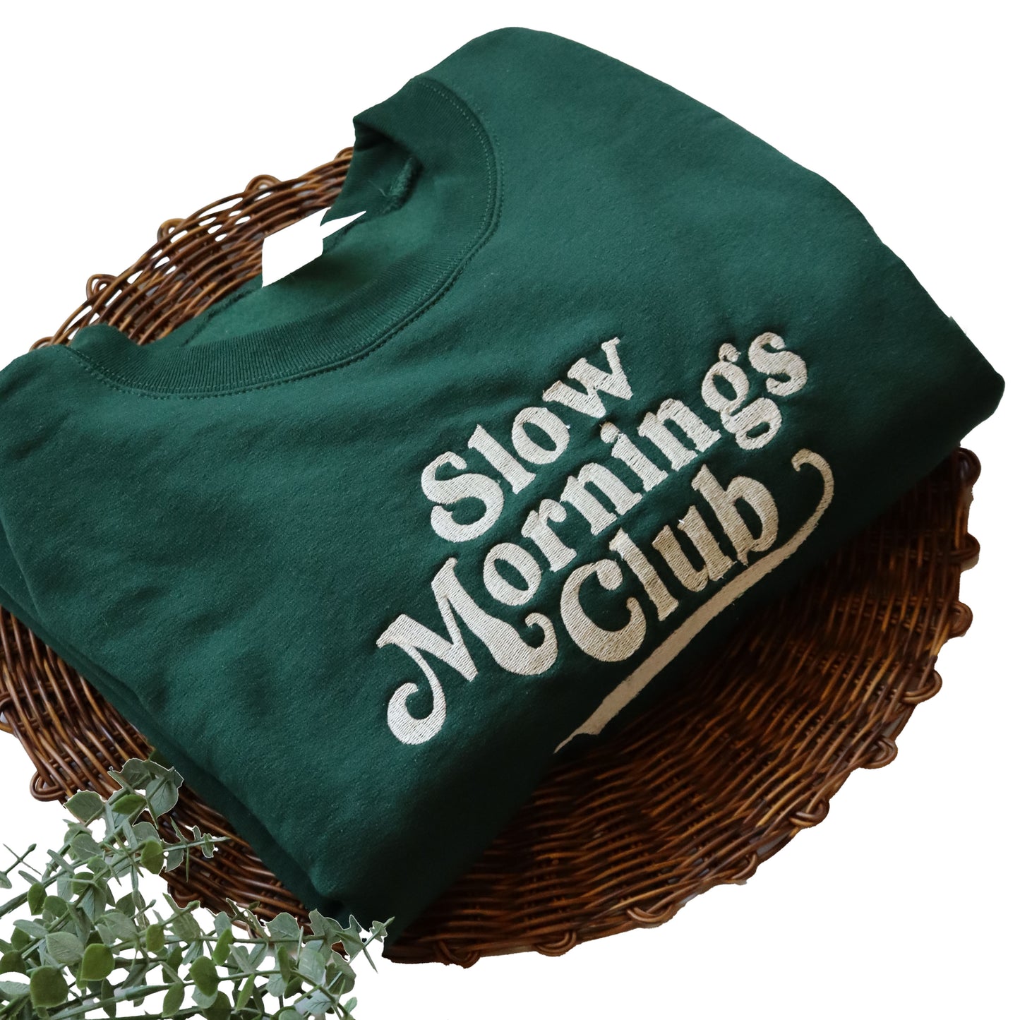 Slow Mornings Club Crewneck