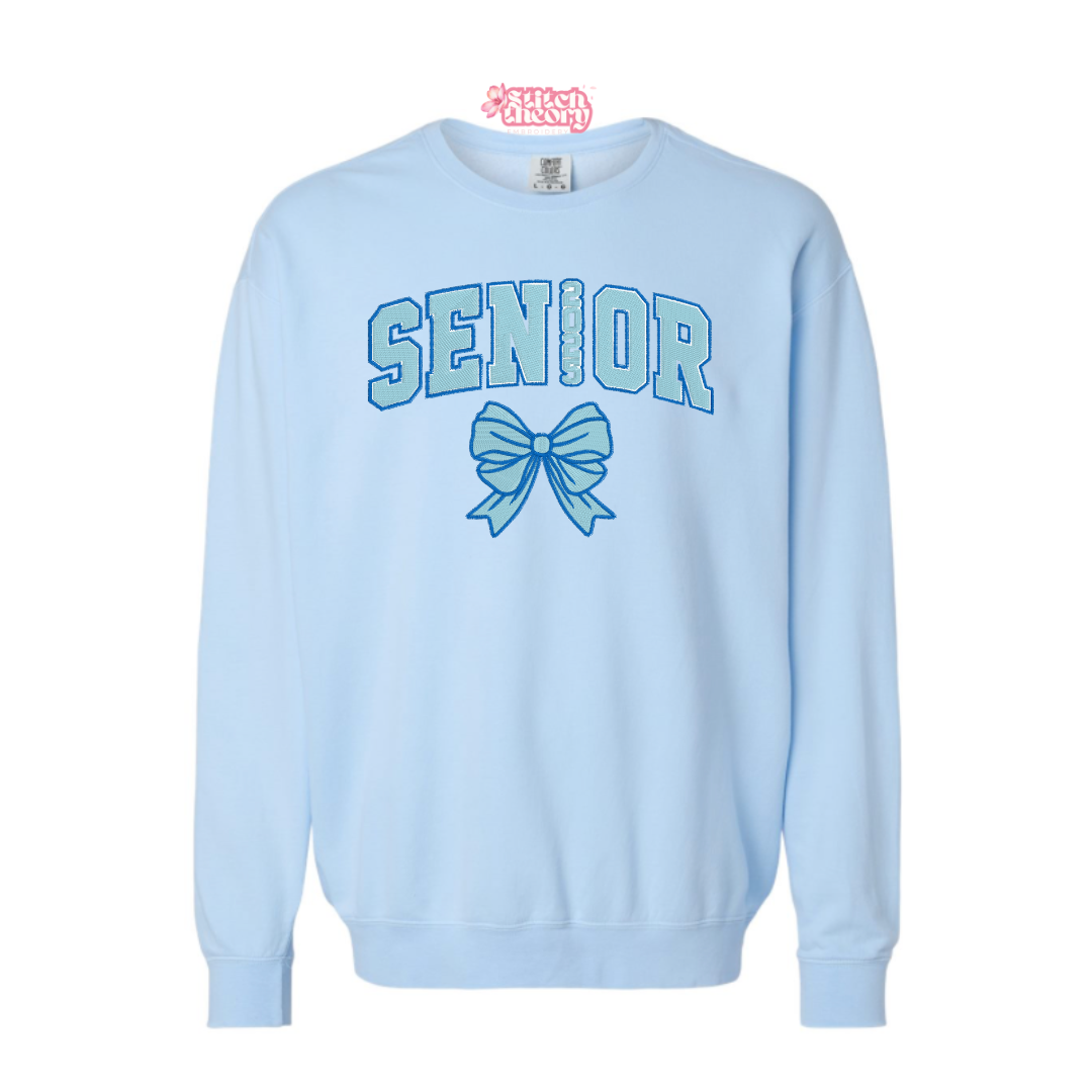 Monochrome Senior Bow Lightweight Crewneck